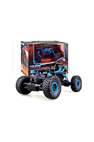 Off Road Uzaktan Kumandalı Rock Crawler Jip 4 4 Çeker Kırmızı,mavi,yeşil