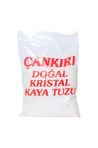 Lokman Çankırı Doğal Kristal Kaya Tuzu Granül 1 KG
