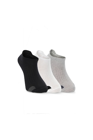 Slazenger Jadex 3 Lü Erkek Siyah / Beyaz Çorap Siyah / Beyaz