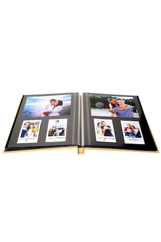20x23cm Yapışkanlı Fotoğraf Albümü 18 Yaprak 36 Sayfa Yapıştırmalı Albüm