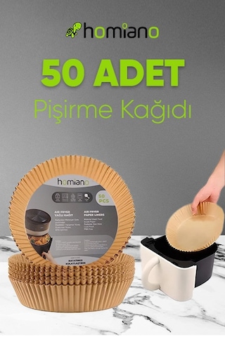 Homiano Fritöz Yağlı Kağıt 3 L - 50 Adet