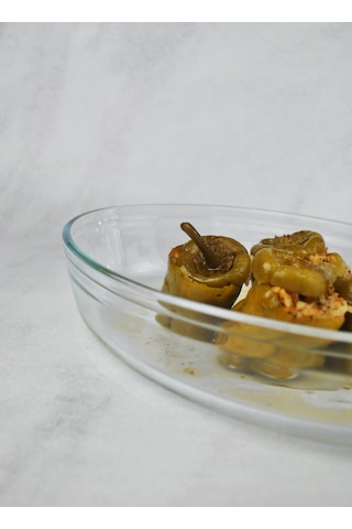 Borcam Premium Tepsi Fırın Tepsisi Oval 30 X 21 Cm 2,1 Litre- 1 A