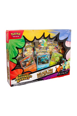 Pokemon Trading Card Games Mega Evolution Ascended Heroes First Partners Deluxe Pin Collection