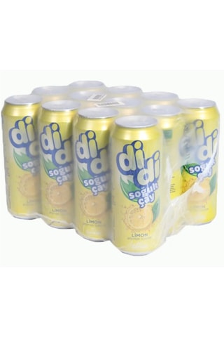 Çaykur Didi Limon Aromalı Soğuk Çay 500 Ml X 12 Adet