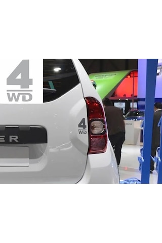 Duster 4wd Sticker
