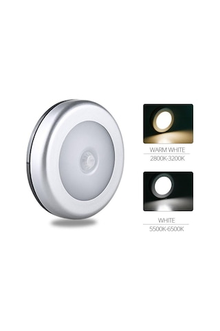 Beyaz Pır Hareket Sensörü Dolap Altı Işığı Otomatik Akıllı Gece Lambası Lampada Led Işıkları Ev Yatak Odası Dolap Mutfak Dolap Işığı Beyaz