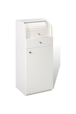 Mydesign Zeta Çekmeceli Ekmeklik Dolabı - Beyaz