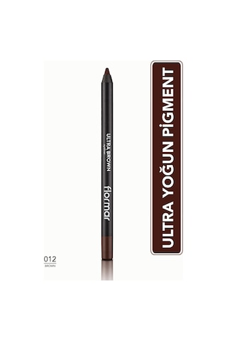 Flormar Kahverengi Göz Kalemi Ultra Eyeliner No:012