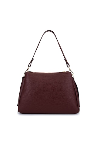 Tamer Tanca Kadın Suni Deri Bordo Kol Çantası 1003 2033 Bn Cnt Sk25-26 Bordo Fltr Bordo