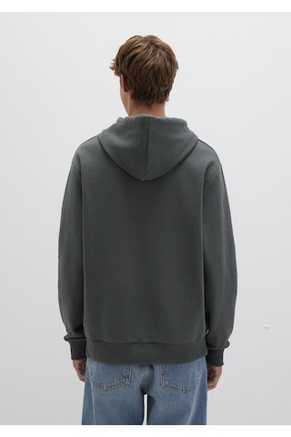 Mavi - Mvjns Logo Baskılı Kapüşonlu Yeşil Sweatshirt 0611786-71598 Yeşil