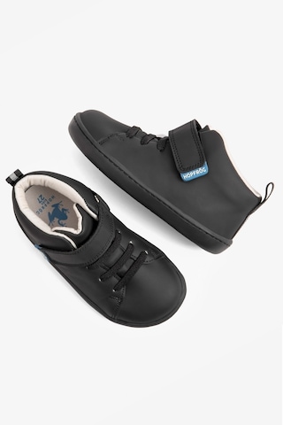 Smart Walker High Top Süper Mat Siyah Barefoot Çocuk Bot-süper Mat Siyah