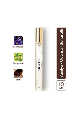 Arwen Edp Erkek Seyahat Boy Parfüm 10ml Vanilya-odunsu-baharatlı Lavanta, Safran, Amber, Paçuli Aromatik