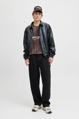 Jack & Jones Erkek Jpstkarl Beli Lastikli Ve İpli Eşofman Altı 12283592 Siyah Siyah