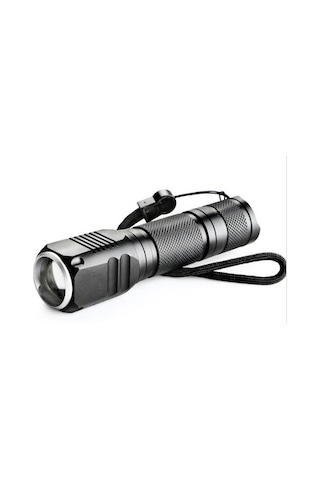 F-82 T6 Led Zoomlu 2000 Işık Şarjlı El Feneri