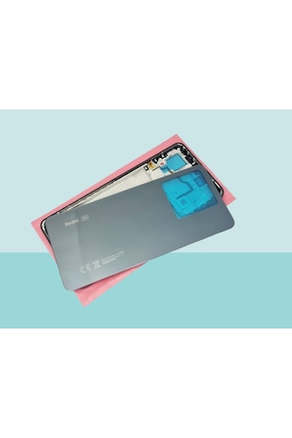 Tkgz - Xiaomi Redmi Note 13 Pro - 5g - Full Kasa Arka Kapak Batarya Kapağı - Siyah Çok Renkli