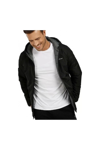 Lumberjack Sn55 Lucas Coat Erkek Mont - Siyah