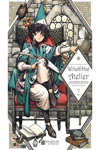 Witch Hat Atelier 1-2-3-4-5 Manga Seti 5 Kitap / Anime-manga Sticker Ve Kartpostal