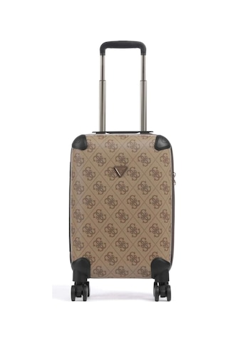 Guess Kadın Kahverengi Berta 18 İnç 8 Teker Bavul Kahverengi