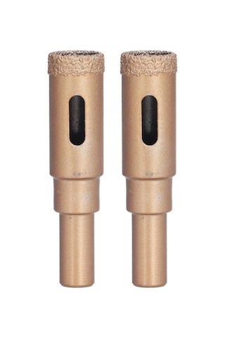 Maiyame 16mm Elmas Matkap Ucu, Büyük Talaş Çıkışlı, Yüksek Tork, Cam, Fayans, Taş, Mermer İçin, 2 Adet Paket