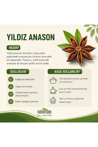 Yıldız Anason - 500 Gr