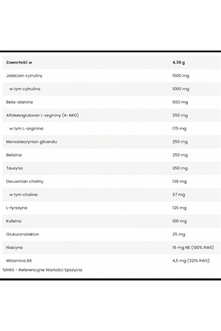 Bad Ass Pump Pre-workout Portakal Mango 350 Gr 40 Servis