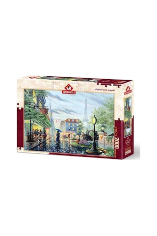 Art Puzzle Yaz Yağmuru. Paris 2000 Parça Puzzle