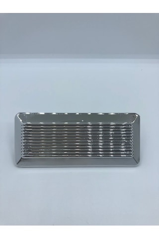 Sert Plastik, Elit, Kaplamalı Parlak 64 Mm Dolap, Çekmece, Mobilya Kulpu 5 Adet Krom Kaplama