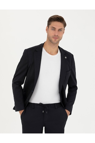 Pierre Cardin Erkek Lacivert Ekstra Slim Fit Blazer Ceket 50287472-vr033 Lacivert
