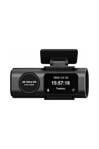 Carboon D19 4k Wifi Araç İçi Kamera Çift Kameralı Ön + Arka Kayıt Gece Görüşlü G-sensör Loop Recording