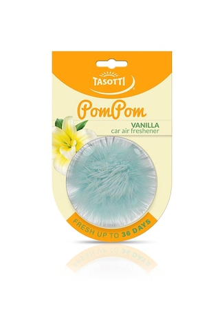 Tasotti Pom Pom (Vanilla) Vanilya Esanslı Ayna Altı Asma Koku
