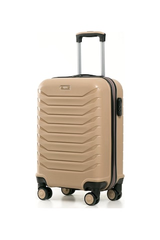 Yefa Pp Polipropilen Kırılmaz Kabin Küçük Boy Valiz Gold