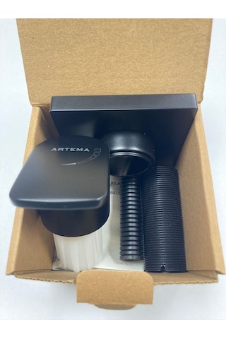 Artema A4272936 Sıva Altı Ankastre Stop Valf Siyah