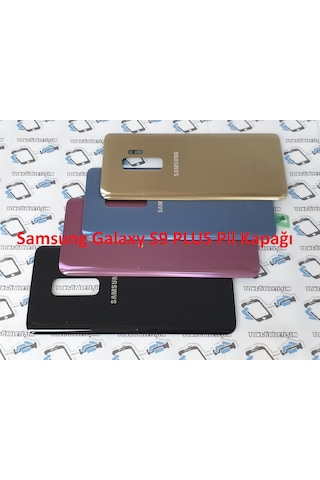 Samsung Uyumlu Galaxy S9 Plus Arka Pil Batarya Kapağı (Cam) (263123696)