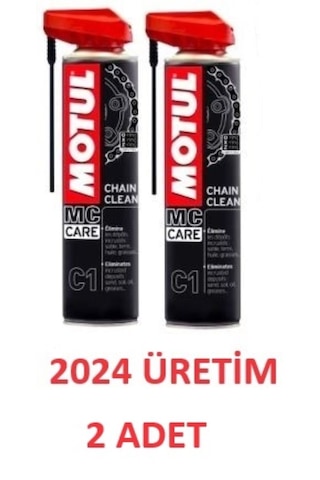 Motul C1 Chain Clean Profesyonel Zincir Temizleyici 2 x 400 ML Motul C1 Chain Clean Profesyonel Zincir Temizleyici 2 x 400 ML