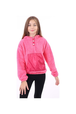 Toontoy Kız Çocuk Sweatshirt Pembe
