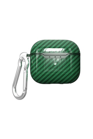 Lexroo Apple AirPods Uyumlu 3. Nesil Kılıf Airbag 05 Silikon - Yeşil