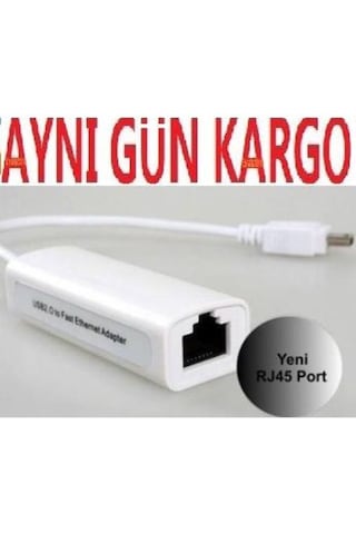 Mini Usb 5 Pin Ethernet Kartı Lan Internet Card 4455A Çevirici