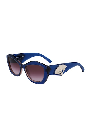 Karl Lagerfeld 6127s Blue Nude 424 5218 Güneş Gözlüğü Çok Renkli