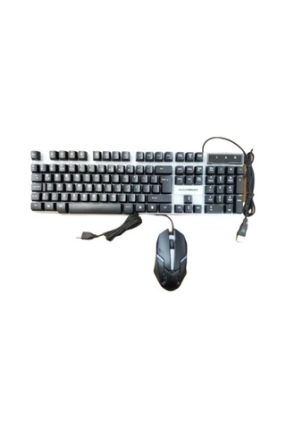 Hadron HD837Q-20 Ledli Oyun Klavye Mouse Set + Mousepad