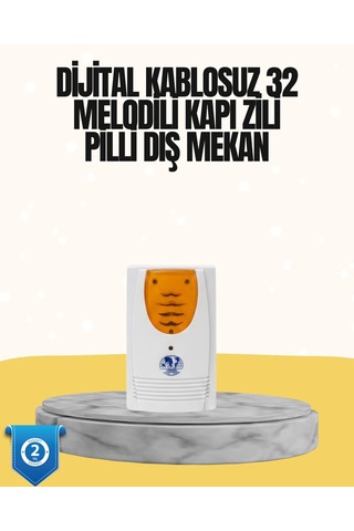 Hepsi Kablosuz Kapı Zili Düzenli Ve Konforlu Yaşam Alanları İçin Najmaddin Diğer