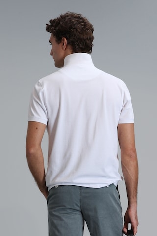 Lufian Erkek Polo Yaka T Shirt 111040164 Beyaz