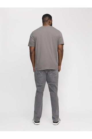 Jack & Jones Büyük Beden Glenn 703 Slim Fit Jean - 12277691 Grey Denim