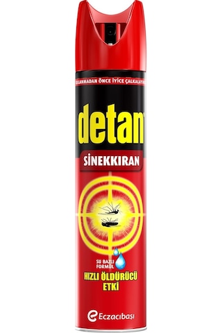 Detan Sinekkıran Su Bazlı 275 ML + Kokusuz Sinekkıran 275 ML