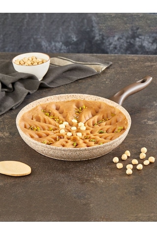 Creamy Granit 22 Cm Tava Krem