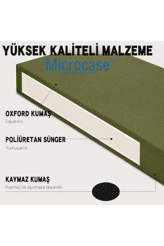 Microcase Çok Amaçlı El Tutacaklı Taşınabilir Tamirci Bahçe Peyzaj Diz Koyma Minderi 4 Adet Al5586 Yeşil
