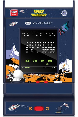 My Arcade 12cm Space Invaders Retro Konsol