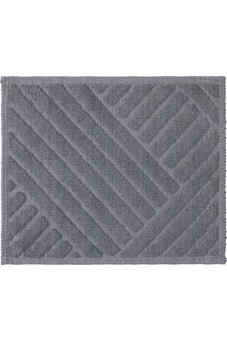 Koza Home Medea Gri 2li Pamuk Banyo Paspas Takımı 60x100 60x50 8593 Gri