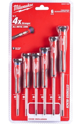 Milwaukee Hassas Tornavida Set 6 Parça 4932471869