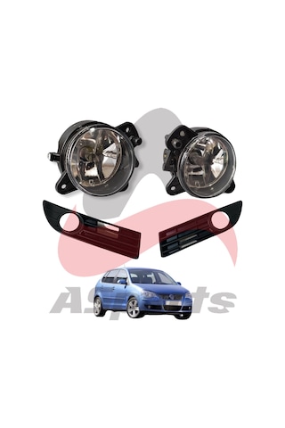 Volkswagen Polo Sis Far Seti 2005-2009 6q0198700