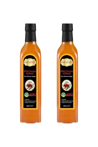 Hanzade Bitkisel Dört Sirkesi 2 x 500 ML